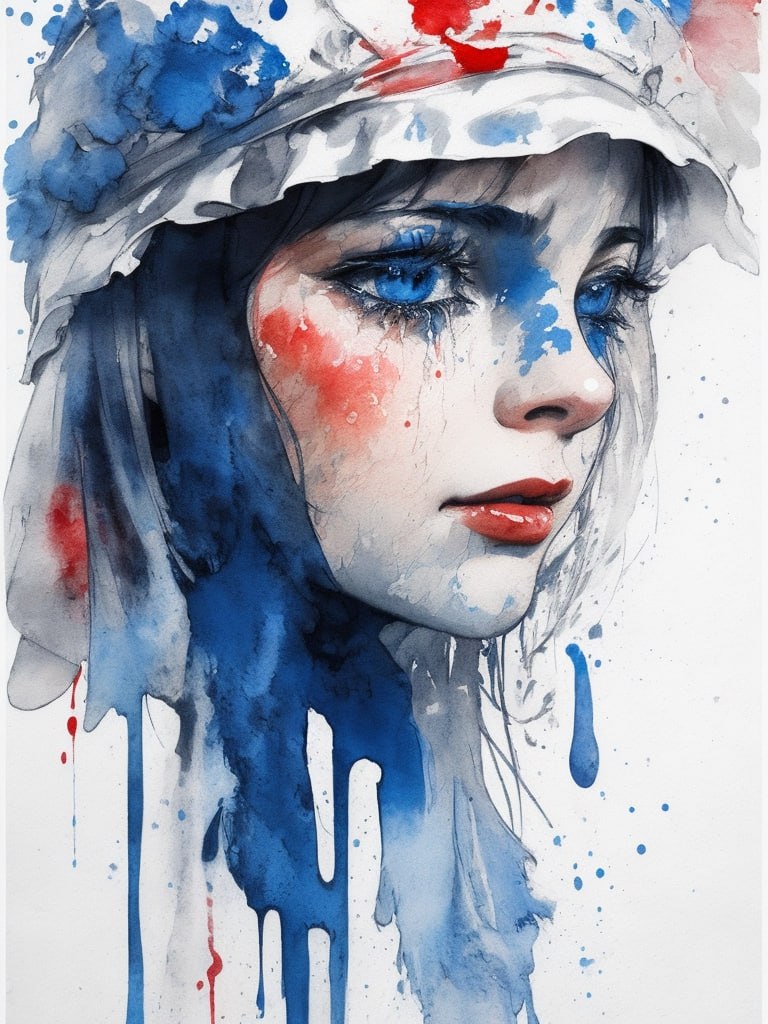 Une fille par IA