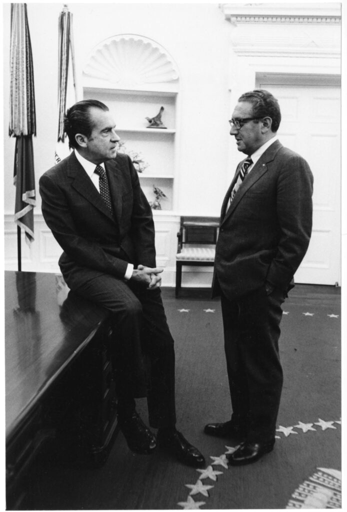 Richard Nixon et Henry Kissinger, 8 février 1972