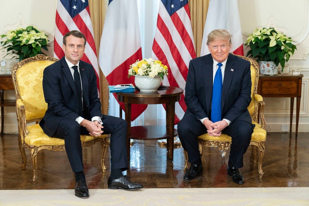 Donald Trump et Emmanuel Macron, Londres, 3 décembre 2019